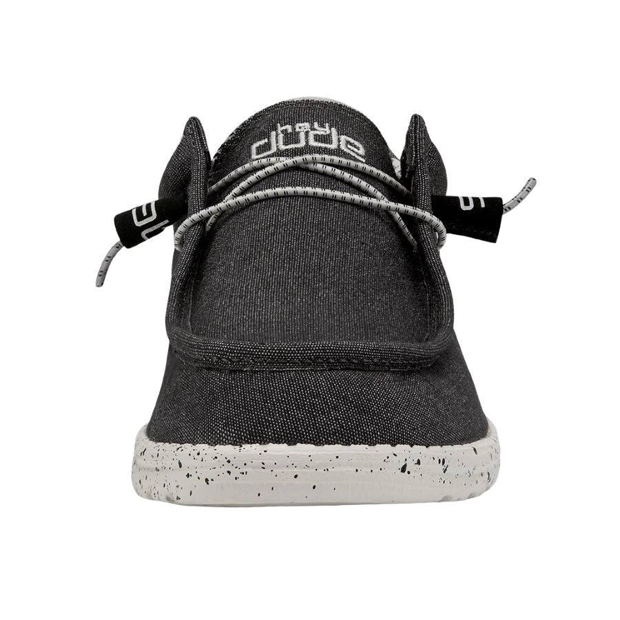 'Hey Dude' Men's Wally Stretch - Opal Black - Image 4