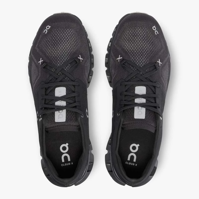 'On Running' Men's Cloud X 3 - Black - Image 2